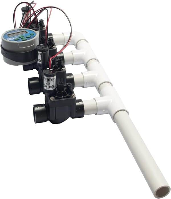 Hunter 55147 – Node Programmateur d'arrosage à piles et 1 poste, avec électrovanne