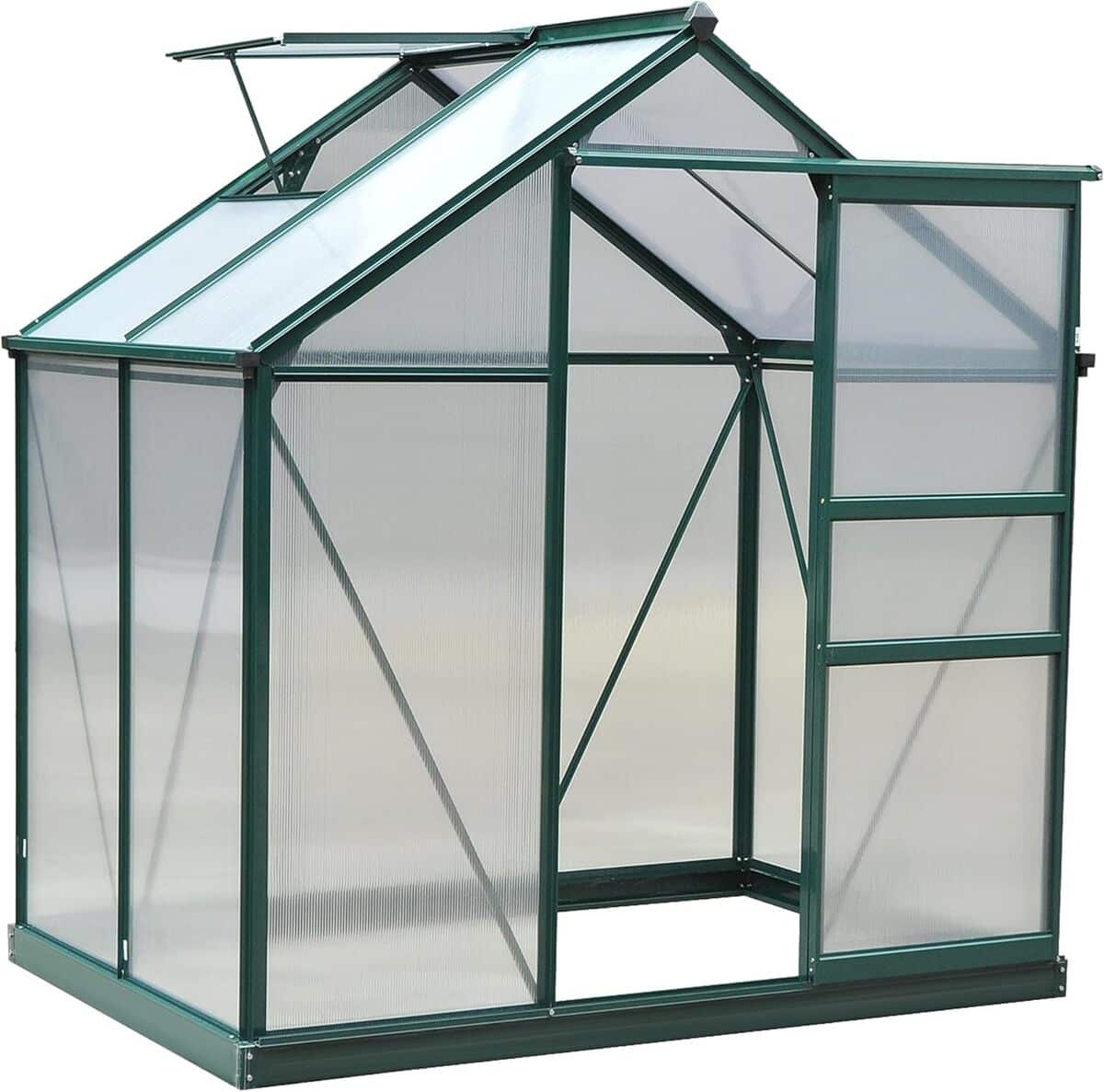 Test de la serre polycarbonate Outsunny : performance et résistance pour le jardin