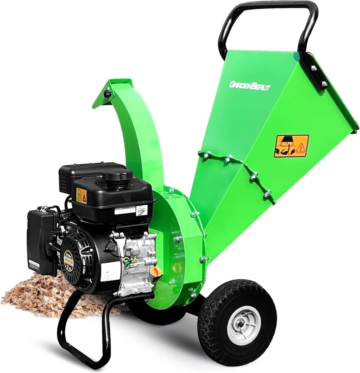 Test du broyeur à bois Gardenbeaut S3 : moteur puissant et efficace