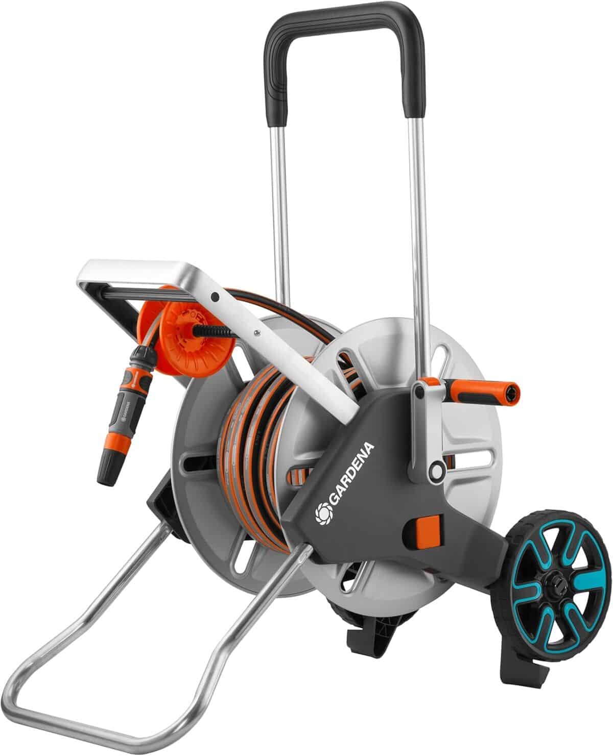 Test du kit dévidoir Gardena AquaRoll M Easy : efficacité sur roulettes