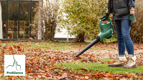 Bosch Aspirateur/Souffleur/Broyeur de Feuilles Universa lGardenTidy 3000 (Sac de Collecte de 50 L, Vitesse Variable, pour souffler, Aspirer et broyer Les Feuilles, dans boîte Carton)