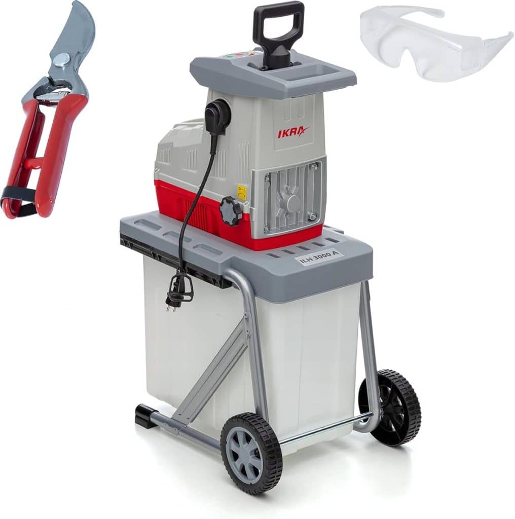 Test du broyeur électrique Ikra ILH 3000A : efficacité et silence au jardin