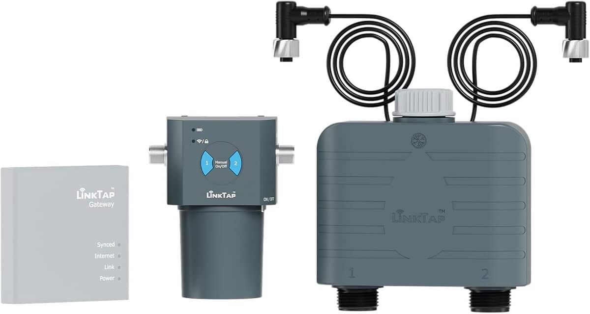Test du minuteur d'eau automatique LinkTap T1 : irrigation optimisée