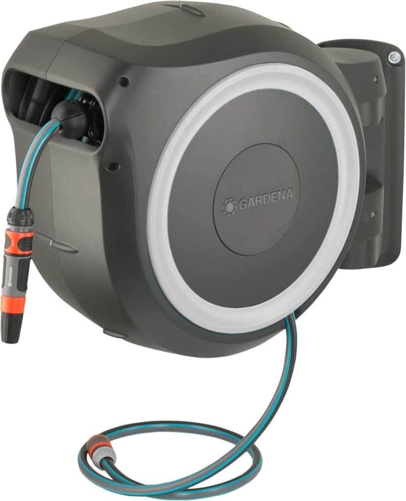 Test : enrouleur mural Gardena Rollup L, 30m, blanc