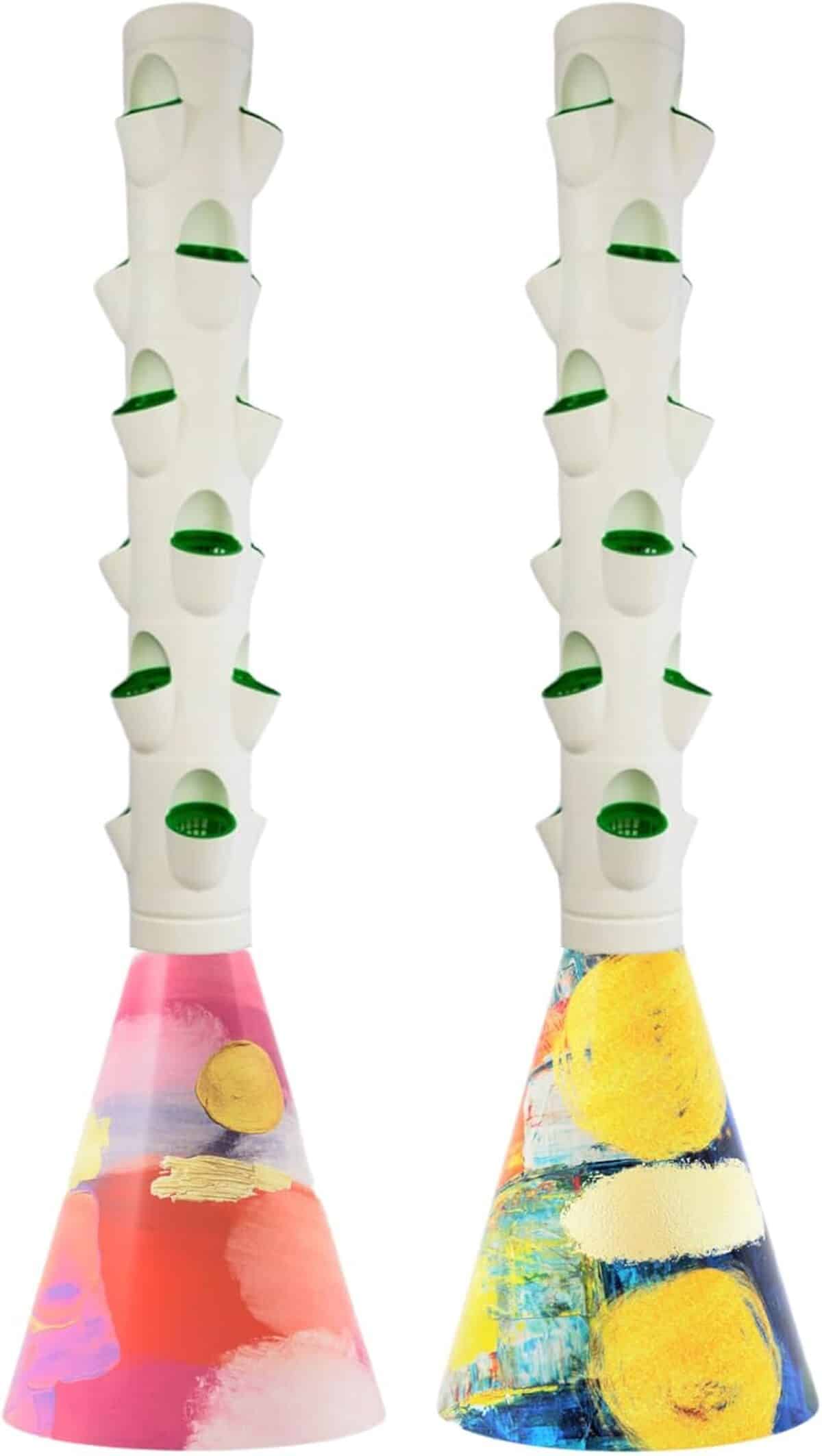 Test : home potager - colonne hydroponique 18 cultures