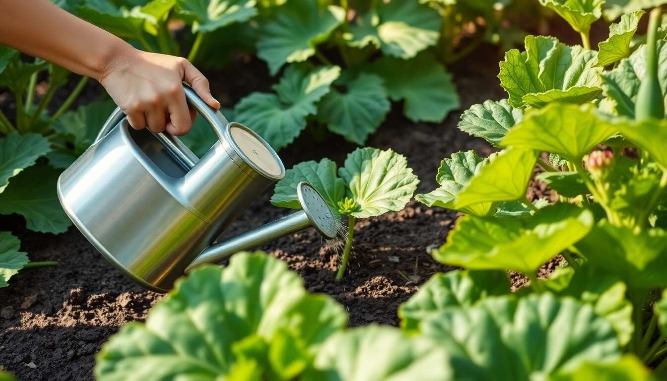 Quand et comment arroser les courgettes ?