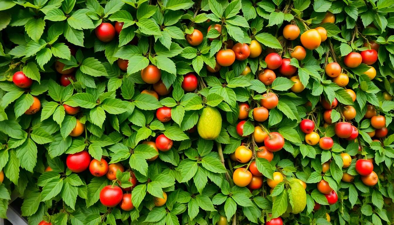 Les vari&eacute;t&eacute;s populaires de plantes grimpantes fruiti&egrave;res