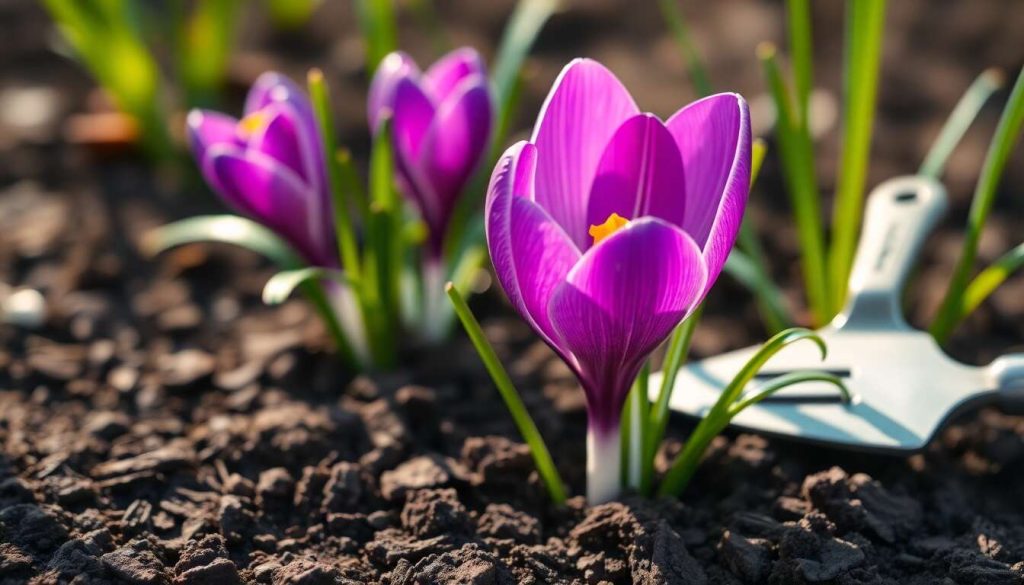 Comment planter le crocus à safran ?