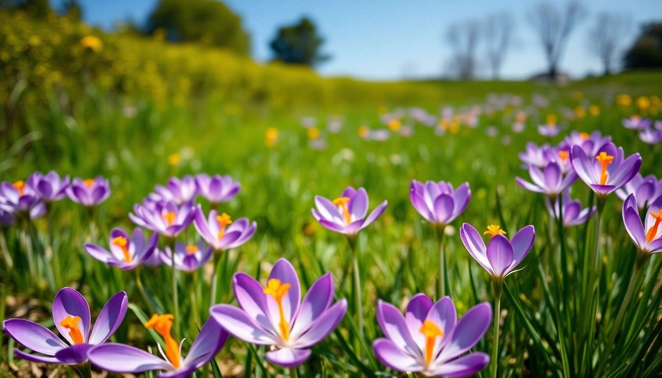 Conna&icirc;tre le crocus &agrave; safran
