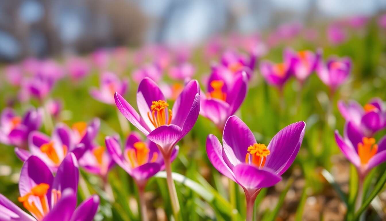 Choisir l'emplacement id&eacute;al pour le crocus