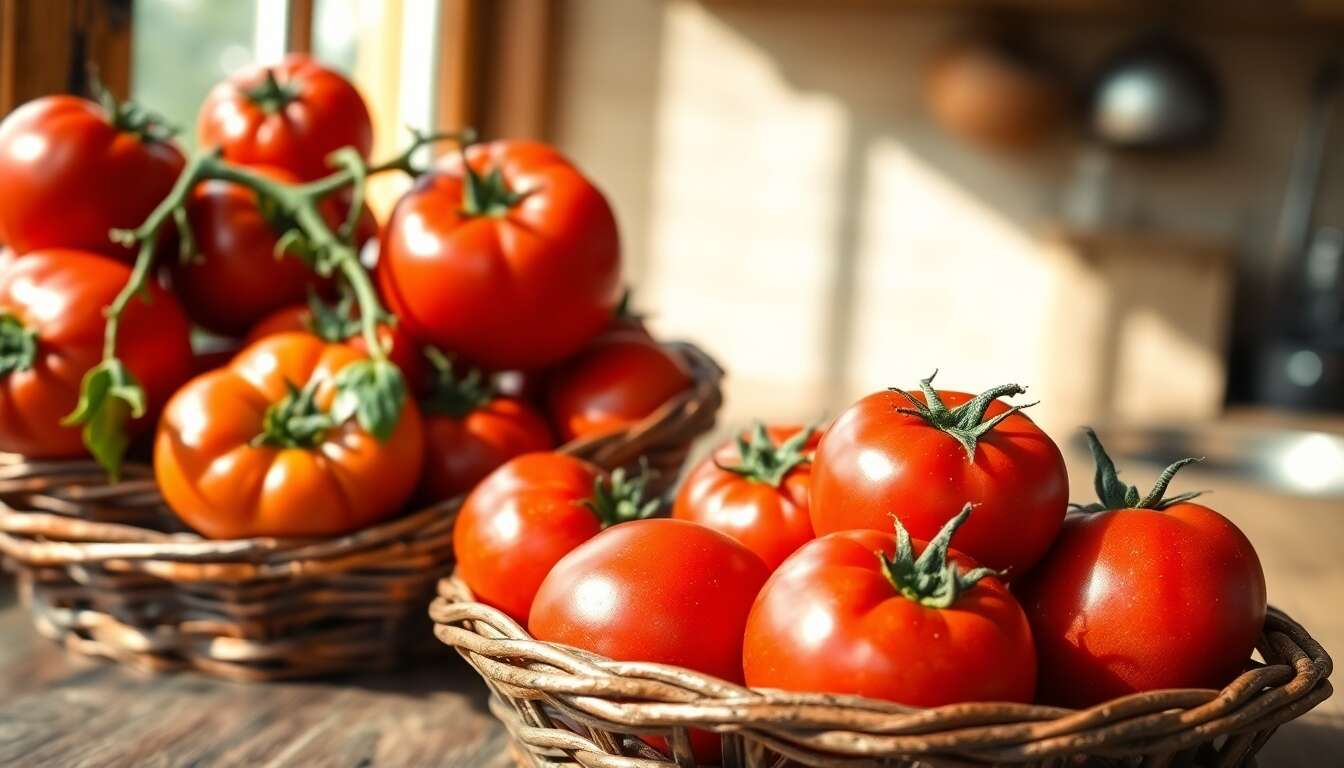 Bien choisir ses tomates : une &eacute;tape cl&eacute; pour une meilleure conservation