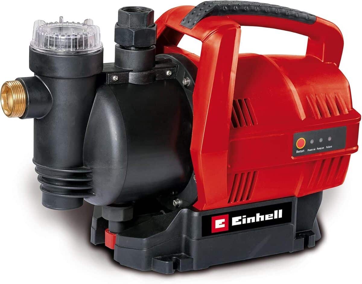 Test de la Einhell GE-AW 6333 : pompe d'arrosage automatique performante