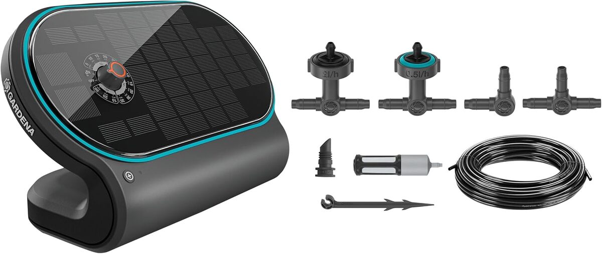 Test du Gardena AquaBloom : système d'irrigation solaire automatique