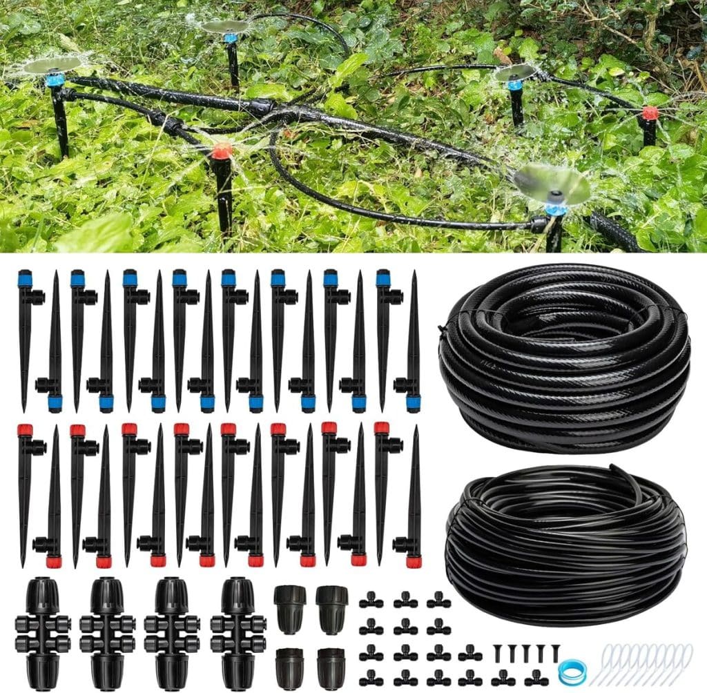 Test du kit d'irrigation automatique Riboud de 60 m