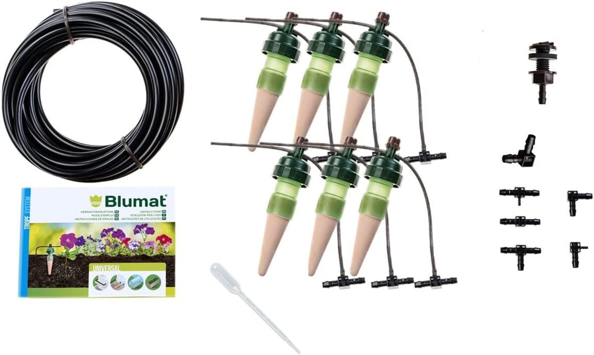 Test système d'irrigation Blumat 12 plantes