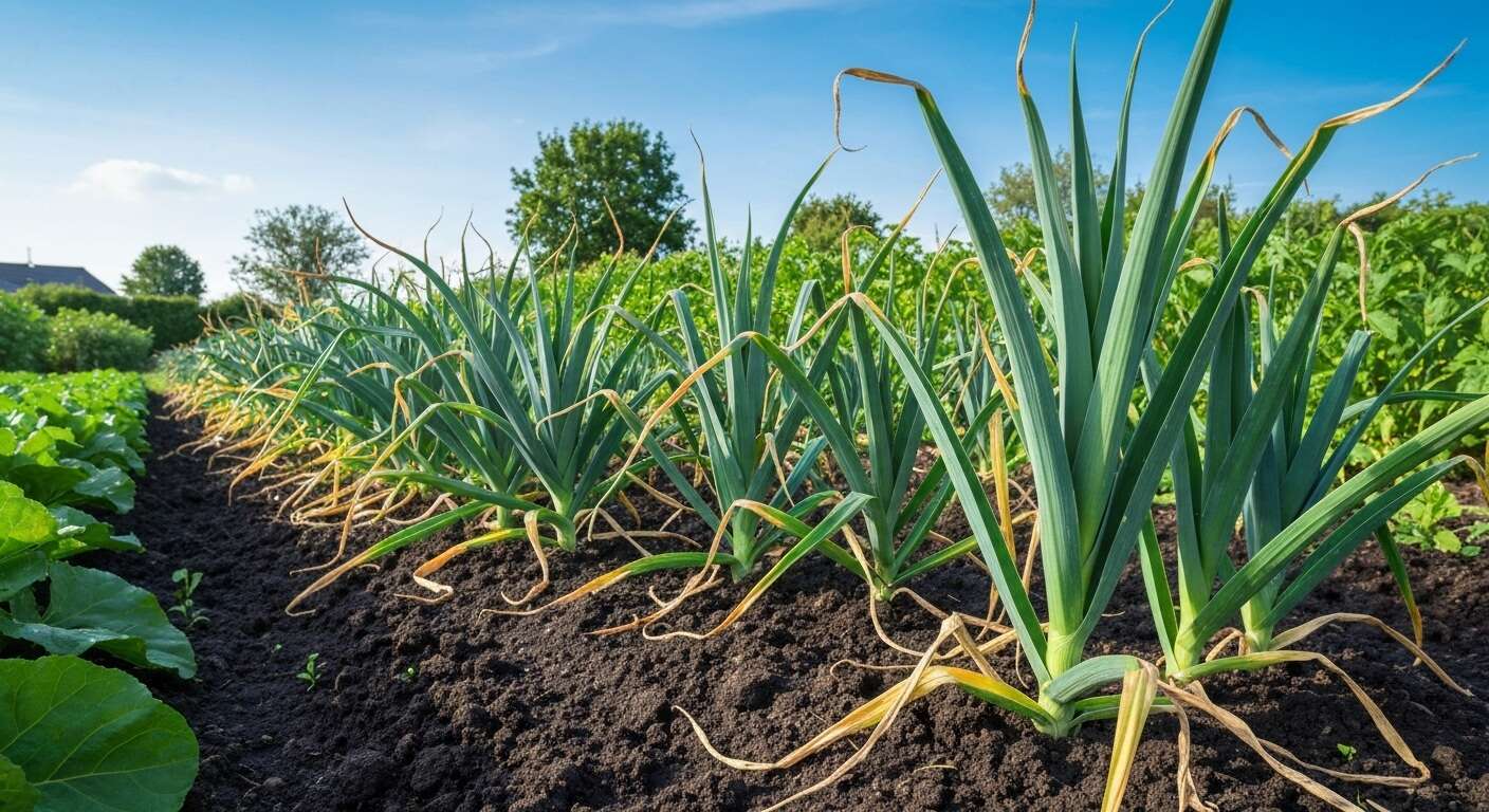 Préparer le sol pour la culture des poireaux Préparer le sol pour la culture des poireaux