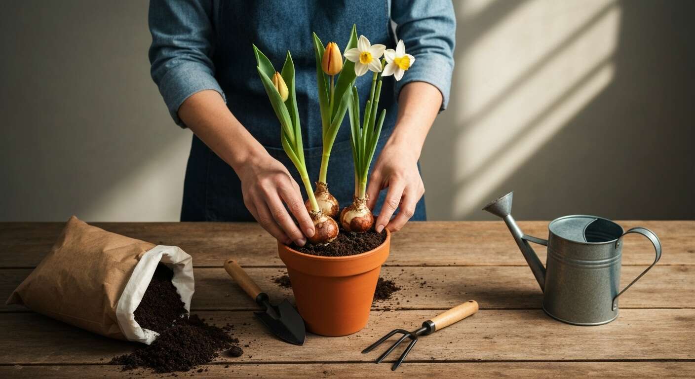 Comment planter des bulbes de printemps en pot ?