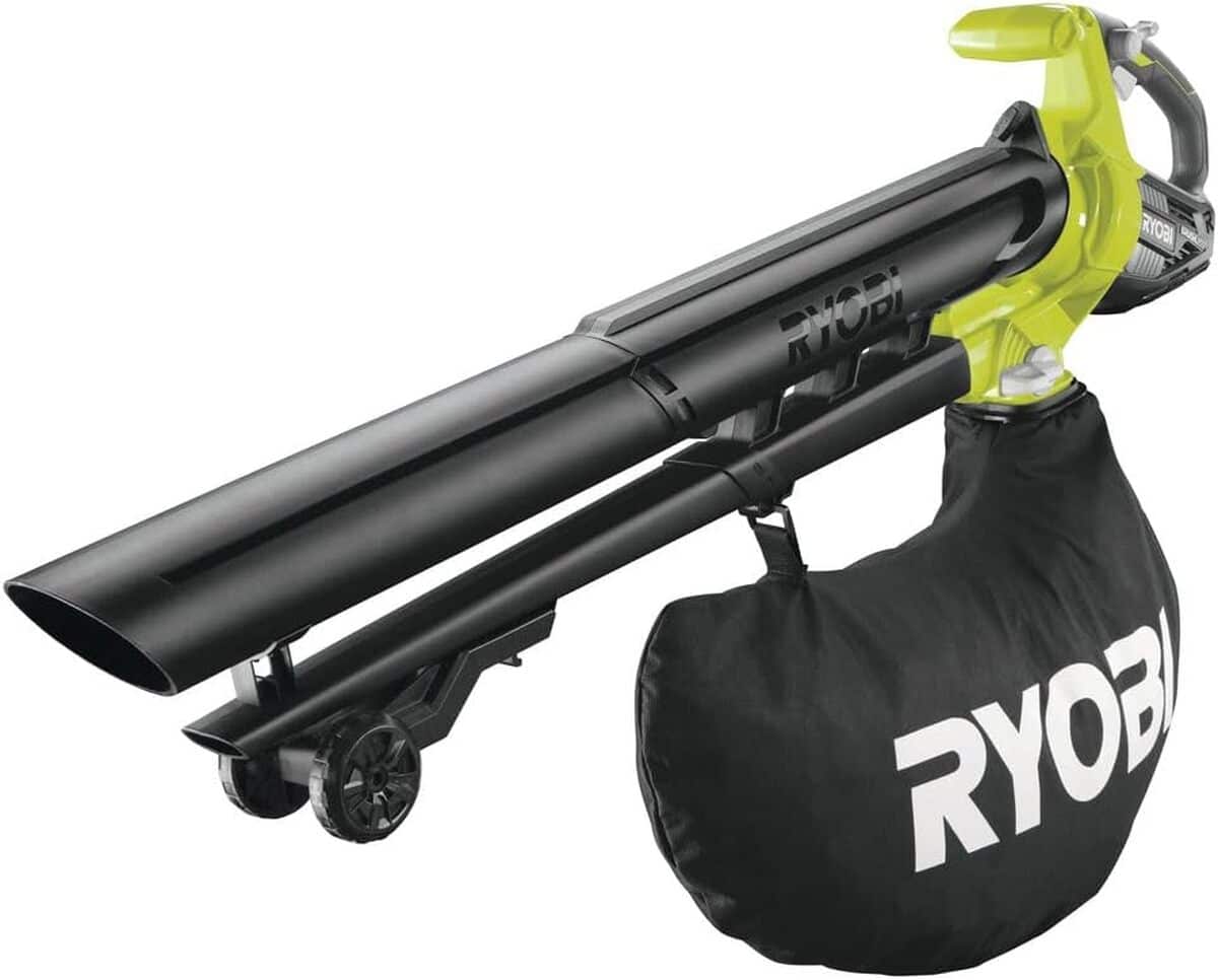Test du souffleur aspirateur-broyeur Ryobi OBV18 18V : efficacité et puissance