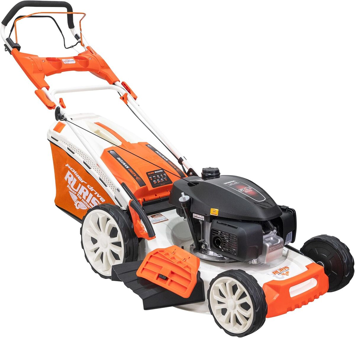 Test tondeuse thermique Ruris RX555s : puissance et polyvalence