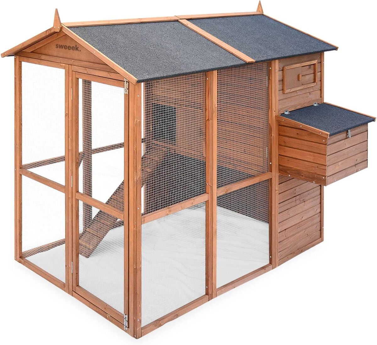 Test du poulailler en bois Cotentine Alice's Garden : praticité et espace pour 6 à 8 poules