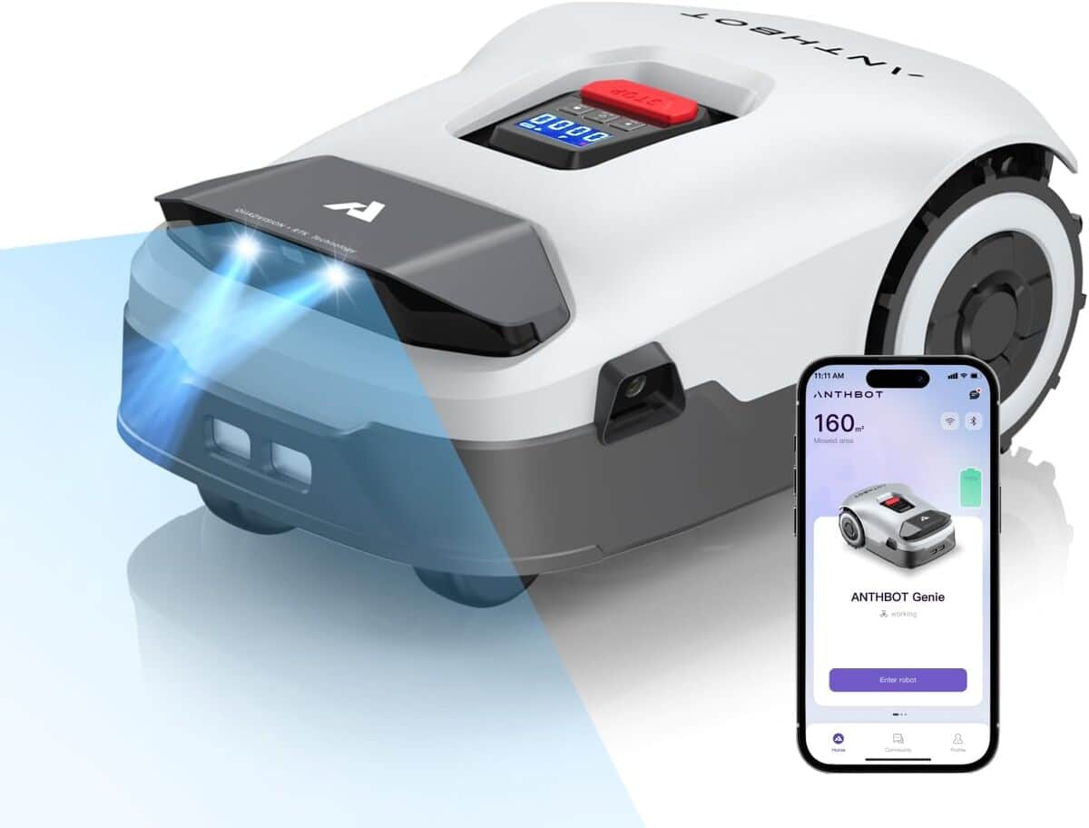 Test du robot tondeuse Anthbot Genie600 : puissant et intelligent