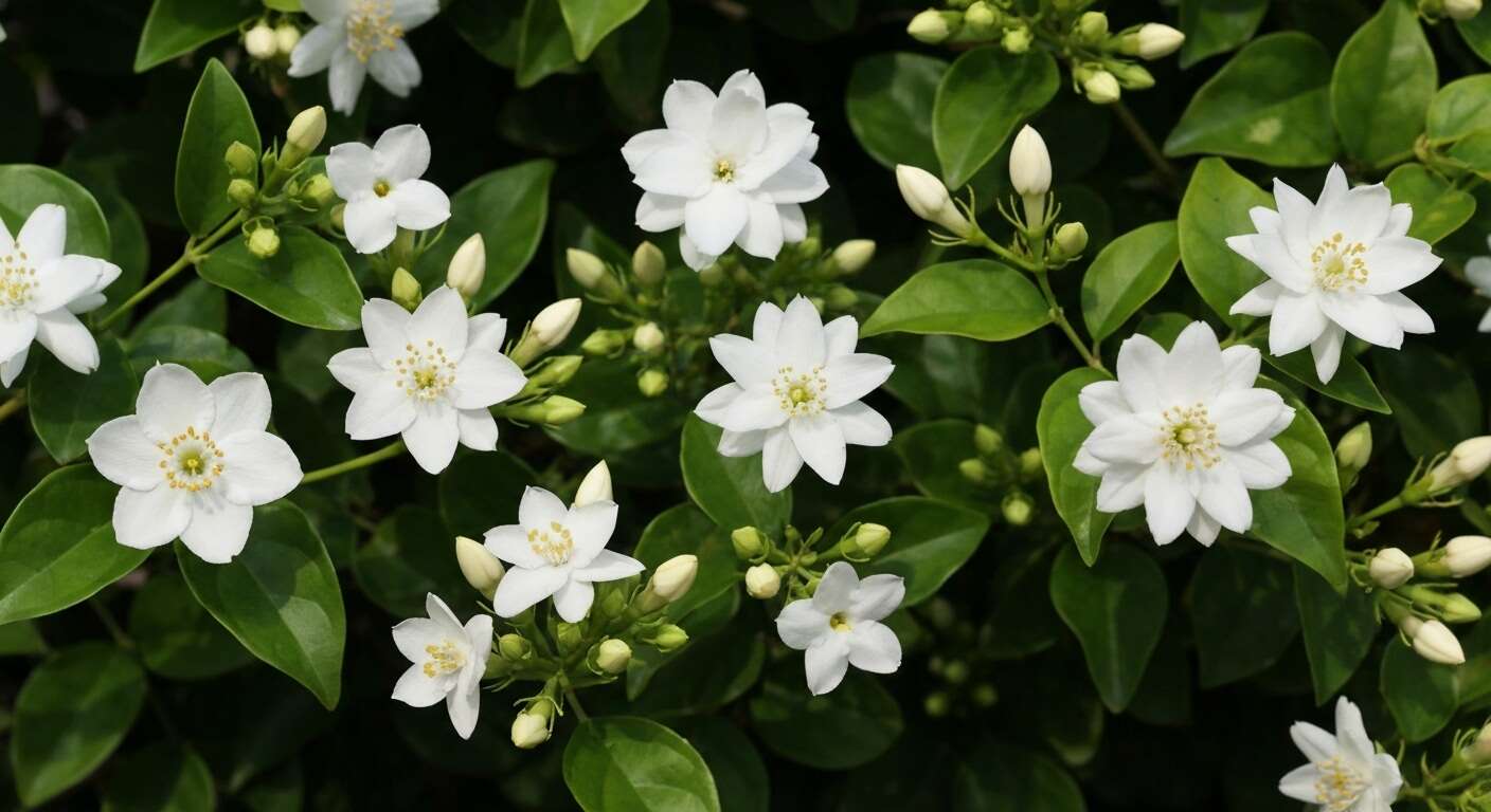 Les principales vari&eacute;t&eacute;s de jasmin