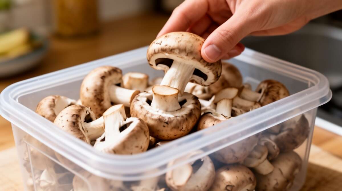 Congeler les champignons pour prolonger leur fra&icirc;cheur