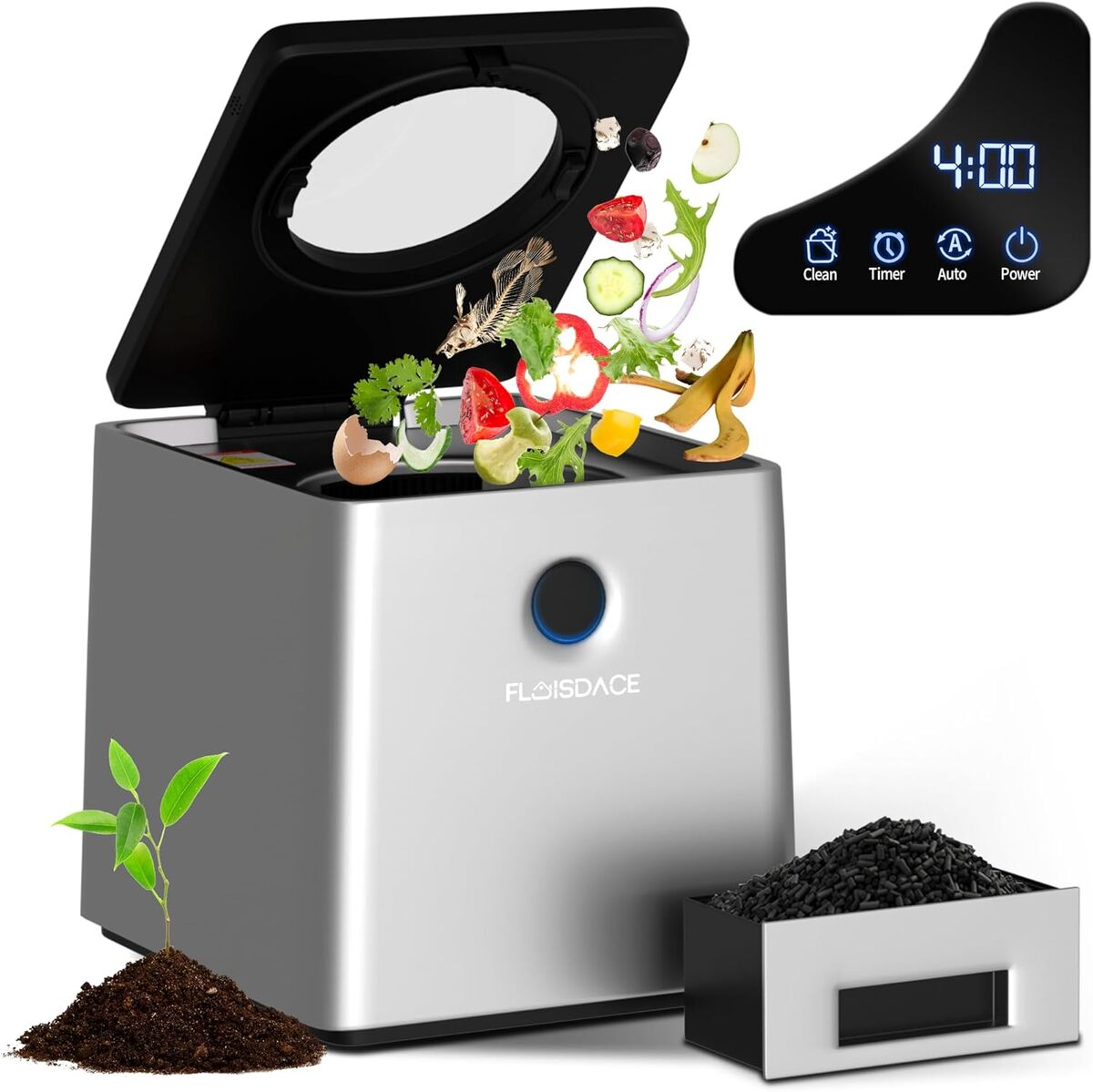 Test du composteur Floisdace Smart Kitchen : performance et silence au rendez-vous