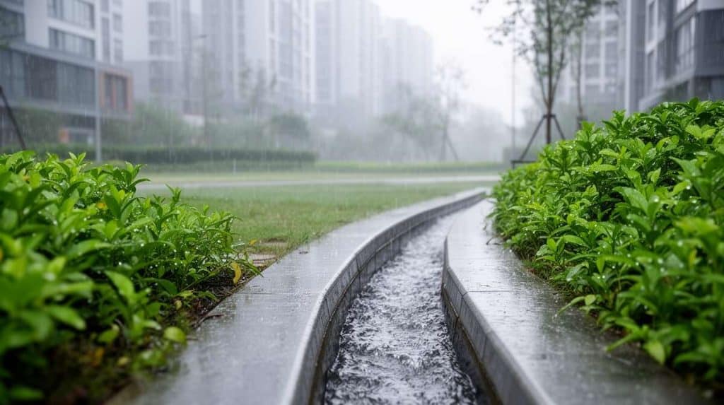 Comment assurer efficacement l'évacuation de l'eau de pluie ?