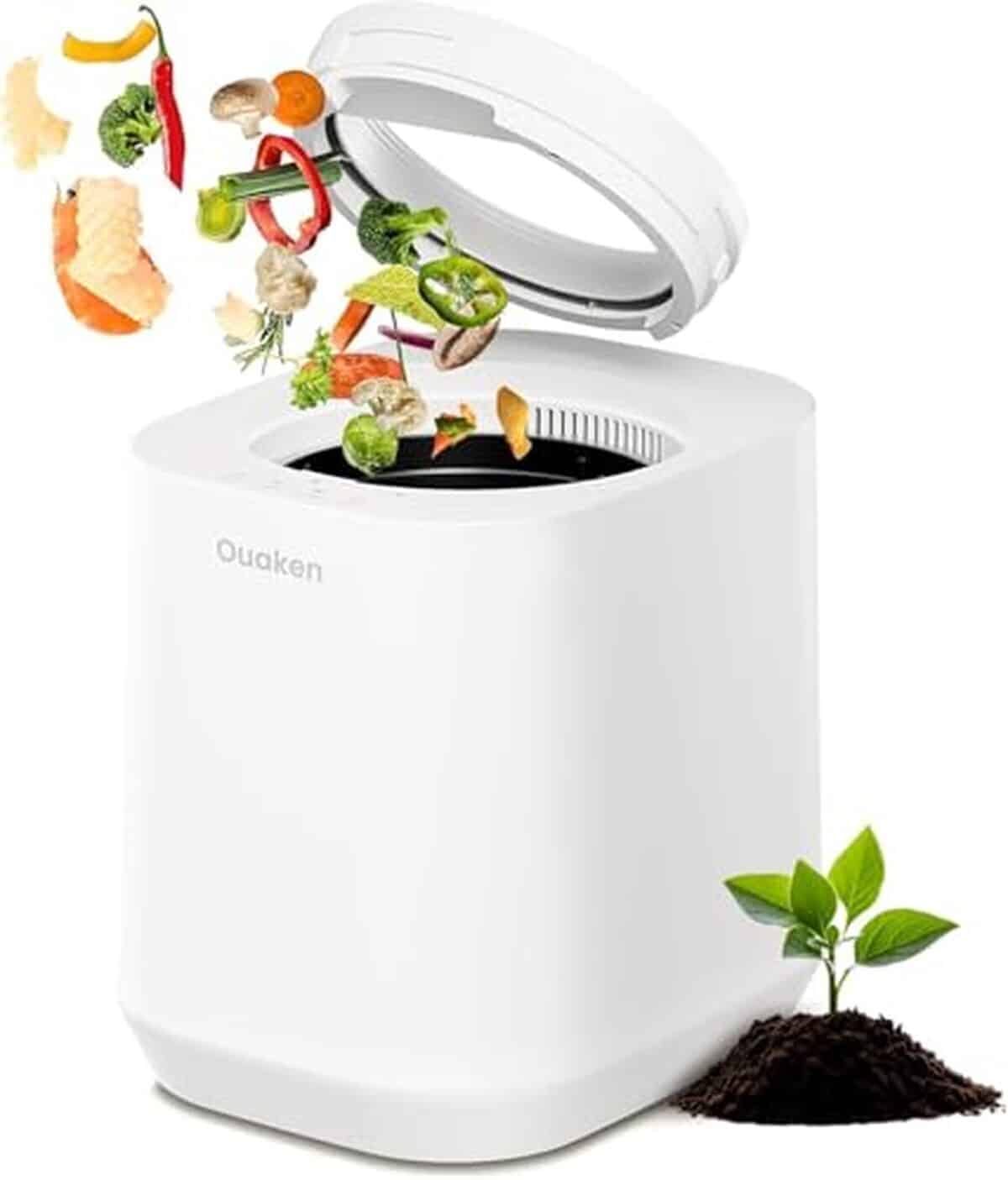 Test du composteur électrique Ouaken 4 L : transformez vos déchets en engrais