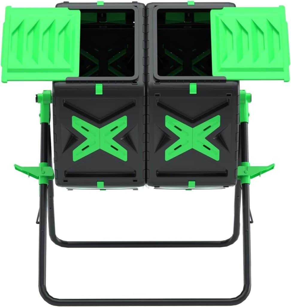 Test du composteur rotatif 140L : efficacité et simplicité