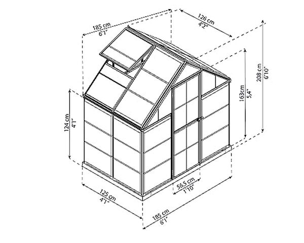 Découvrez notre avis sur la serre de jardin Palram Harmony 6x4 : simplicité de montage et robustesse inégalée pour tous les amateurs de jardinage