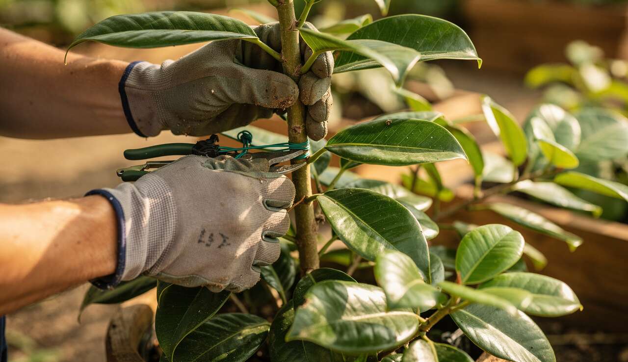 L'importance de la ligature chez certains ficus