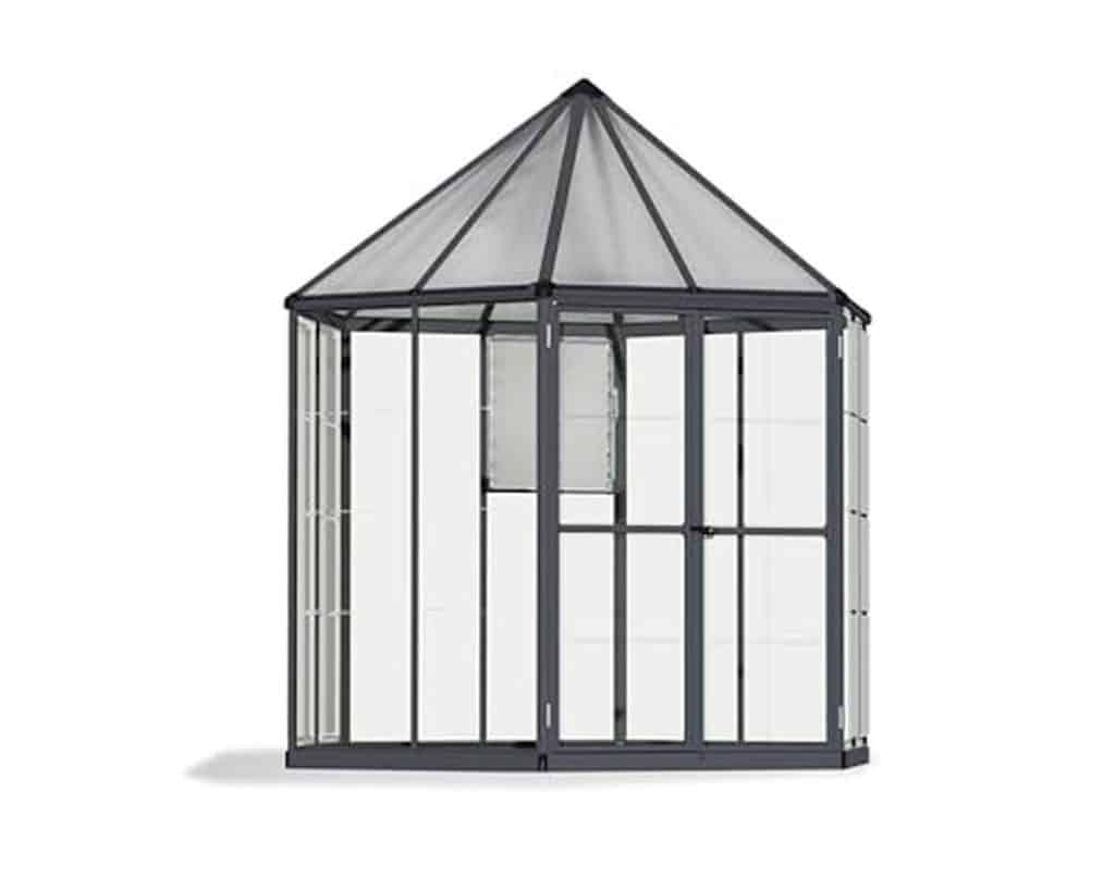 Test : serre de jardin Canopia Oasis 5.3m² en aluminium et polycarbonate