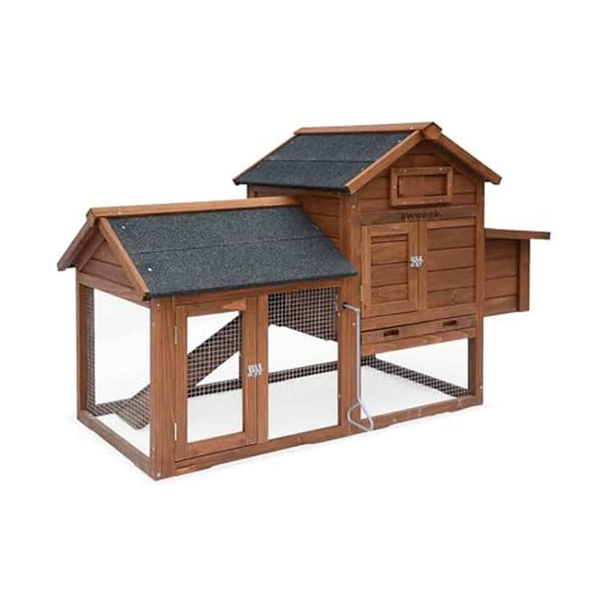 Test du poulailler en bois Galinette d'Alice's Garden