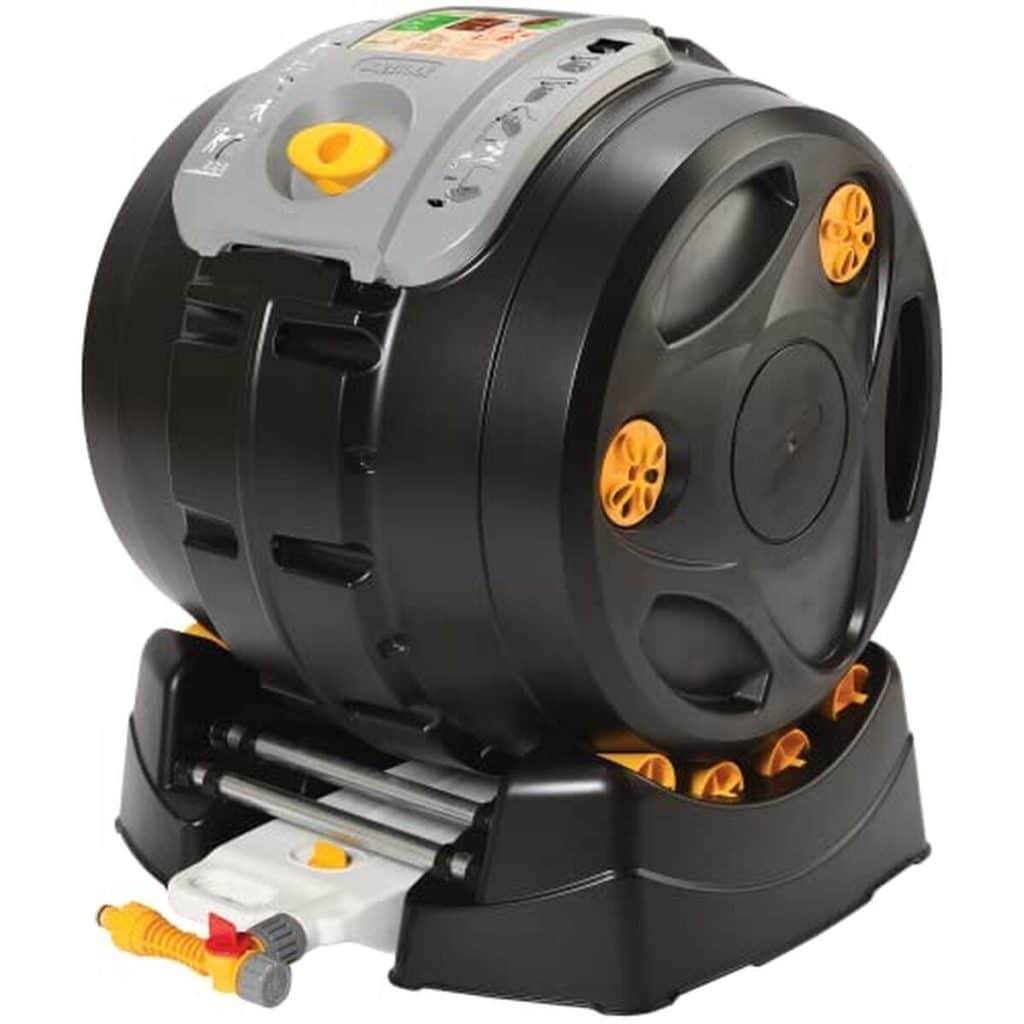 Test Hozelock Easymix : composteur rotatif 100L, rapide et efficace