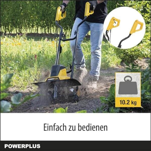 Découvrez le test complet du motoculteur électrique Powerplus POWXG72010 : évaluation de sa puissance, précision et efficacité pour votre jardinage.
