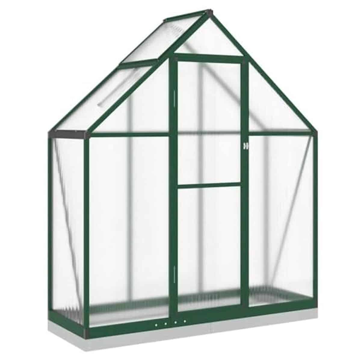 Évaluation : serre aluminium vidaXL 169x58x202 cm