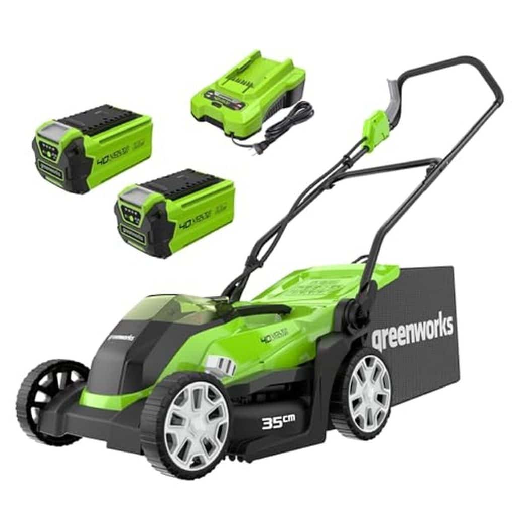 Test de la tondeuse sans fil Greenworks 40V G40LM35K2X