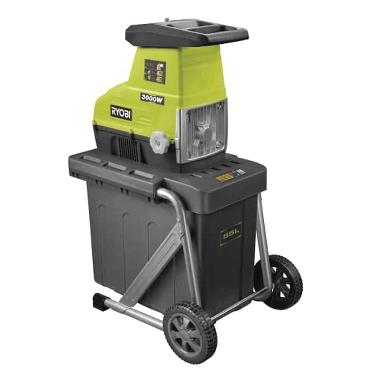 Test du broyeur de végétaux Ryobi RSH3045U 3000 W silencieux