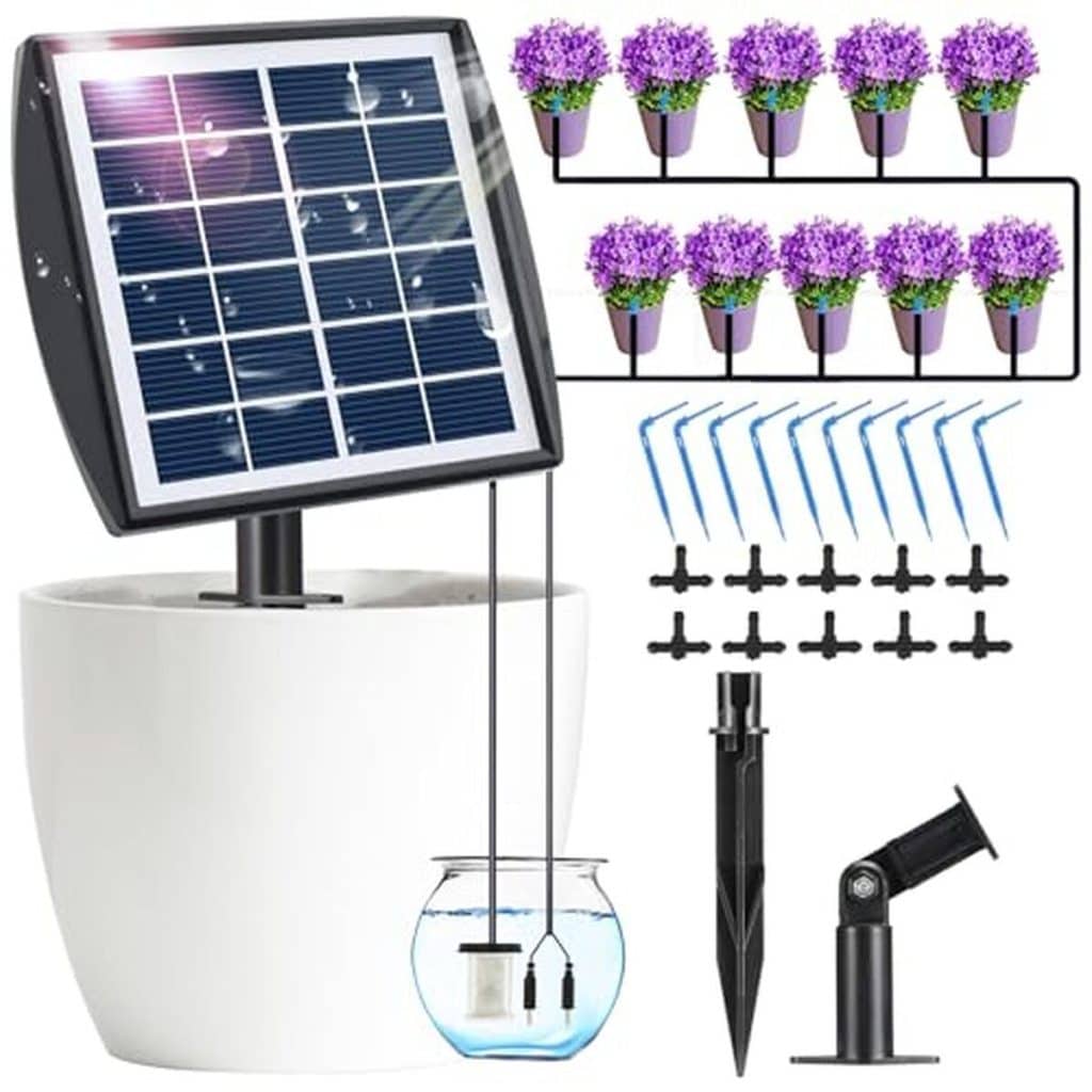 Test : système d'irrigation solaire YaNovate avec alarme et minuterie