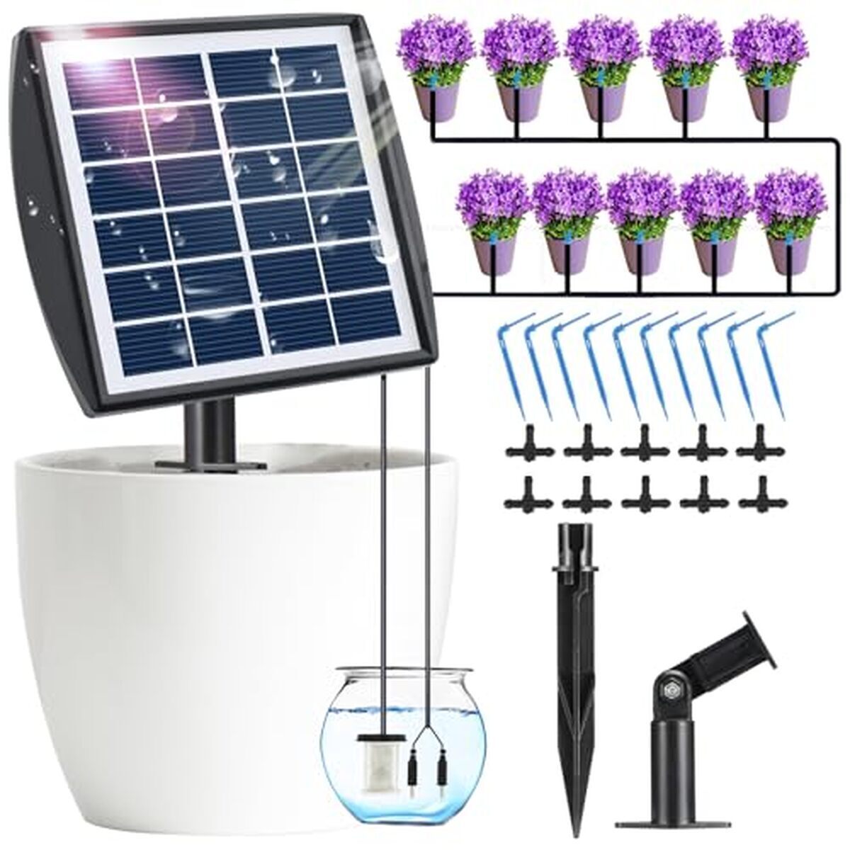 Test : système d'irrigation solaire YaNovate avec alarme et minuterie
