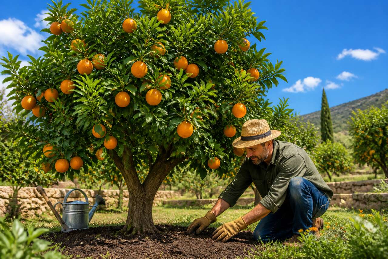 Récolter les oranges à maturité optimale Récolter les oranges à maturité optimale