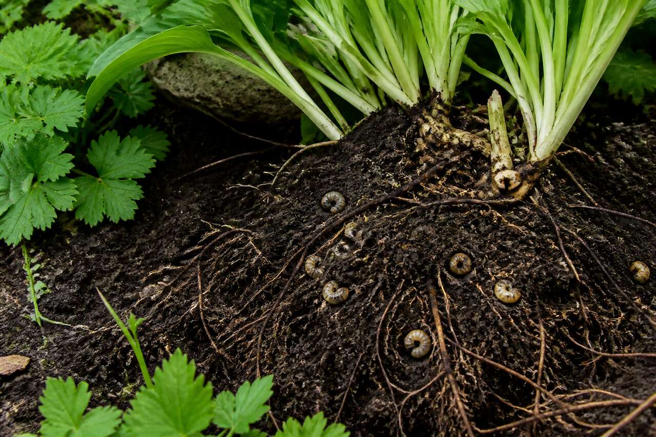 Identifier la présence de vers blancs au jardin Identifier la présence de vers blancs au jardin