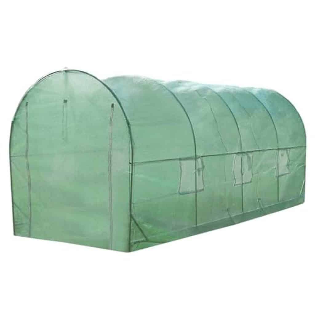 Test de la serre polytunnel Monster Shop 5m x 2m
