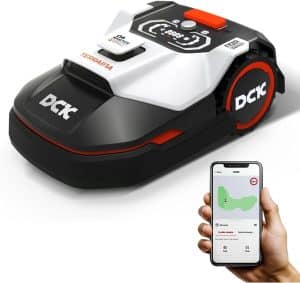 Test du robot tondeuse DCK KDRM107 : efficacité jusqu'à 1000 m²